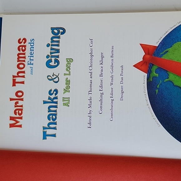 Marlo Thomas and friends thanks and giving all year long design by dan potash - Picture 2 of 5